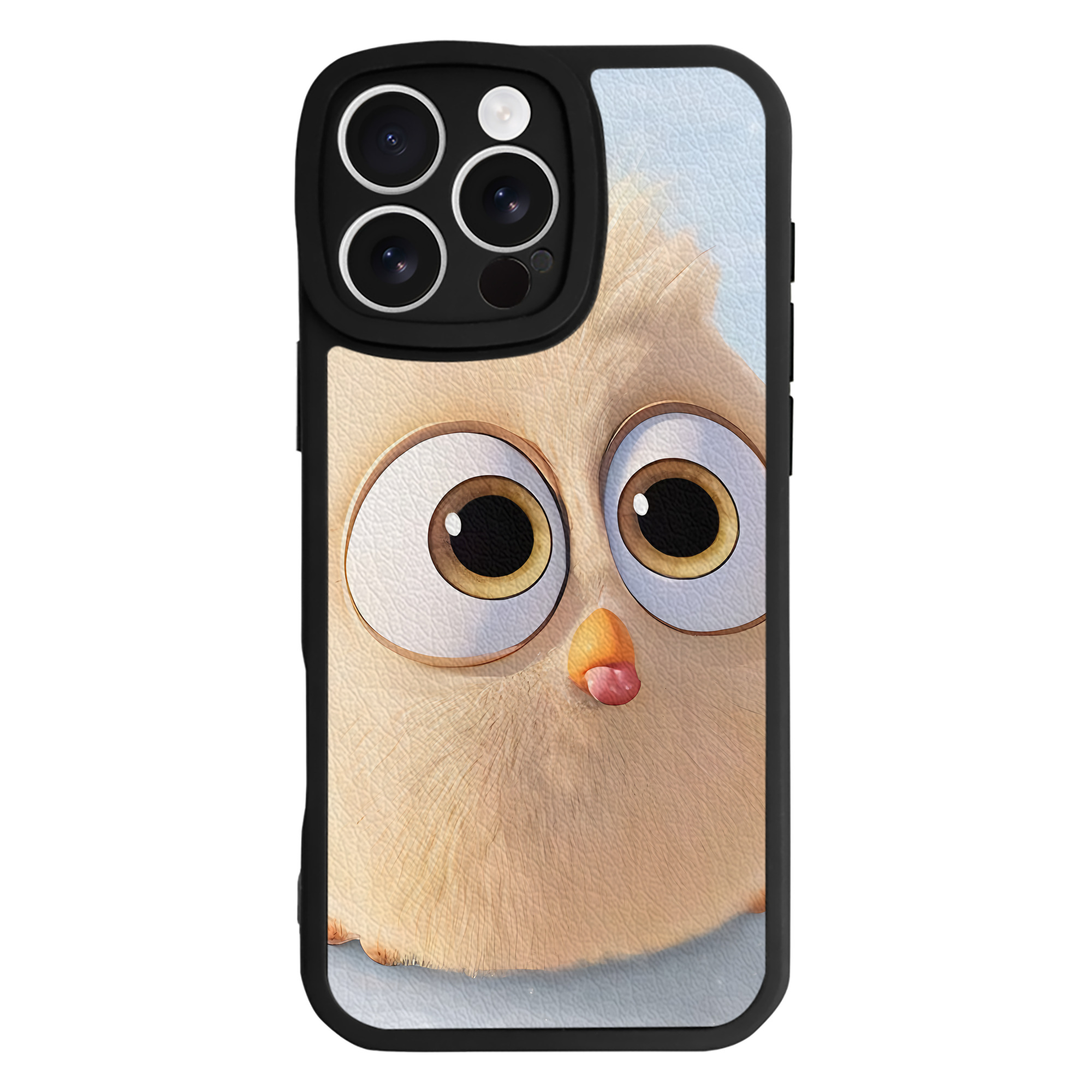 （画像用） Angry Birds アングリーバード 【iPhone 16シリーズ対応】シリコンスマホケース（レザー調） 材質：シリコン